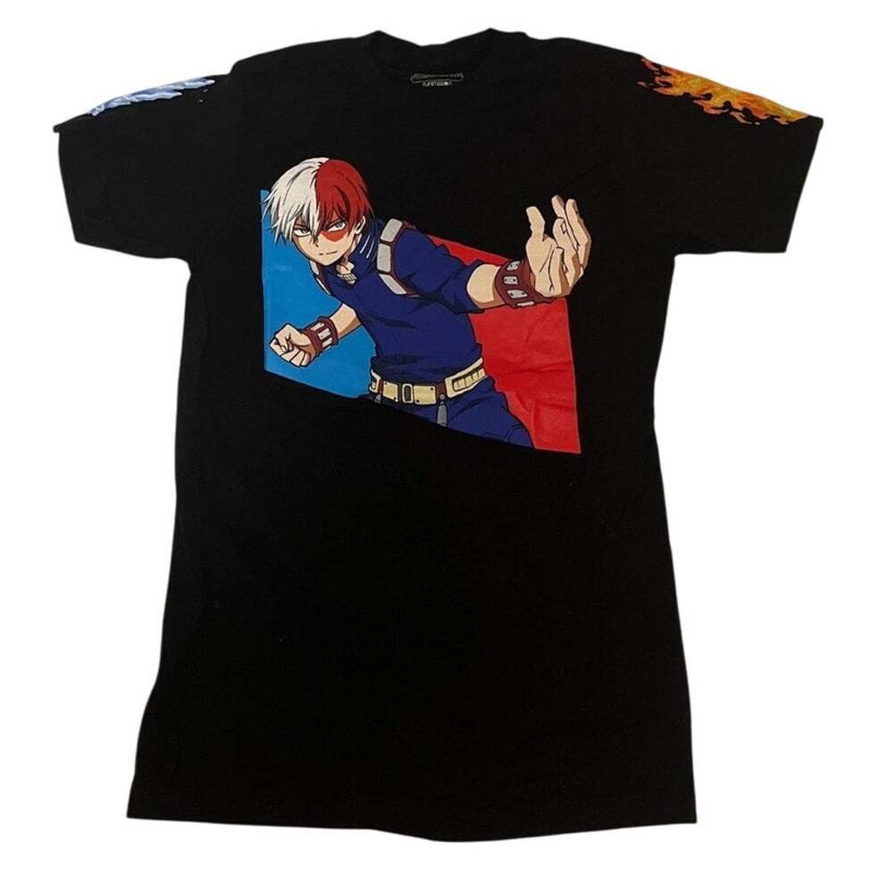 My Hero Academia - Todoroki Summoning the Competition - T-Shirt - Black - S